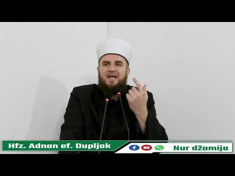 Ebu Bekr, r.a. 8. dio - hfz. Adnan ef. Dupljak