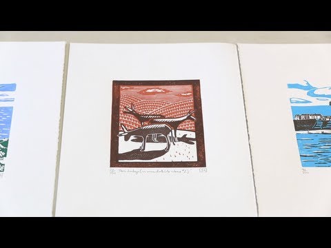 Shortcuts - an introduction to linocut printmaking with James Green