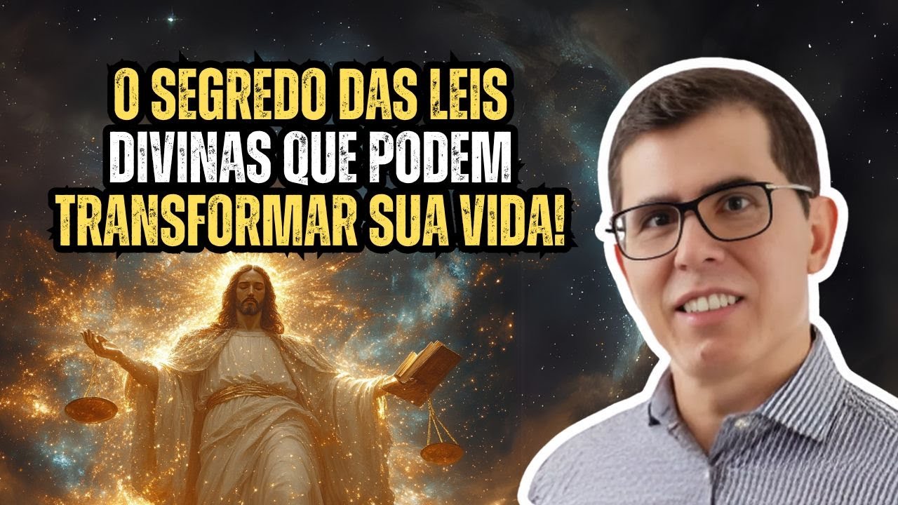 O SEGREDO DAS LEIS DIVINAS QUE PODEM TRANSFORMAR SUA VIDA! Palestra Espirita com Haroldo Dutra Dias