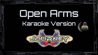 Journey • Open Arms (CC Karaoke / Instrumental) [UVR]