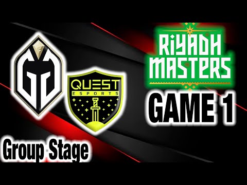 GAIMIN GLADIATOR VS QUEST ESPORTS - GAME 1 - GROUP STAGE - RIYADH MASTERS 2023 - HIGHLIGHTS DOTA 2