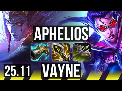 APHELIOS & Milio vs VAYNE & Sylas (ADC) | Godlike | EUW Master | 25.11