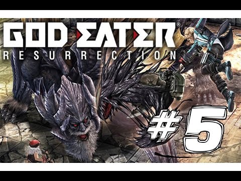 God Eater Resurrection PS4 / PS VITA Gameplay Walkthrough Part 5 - Iron Rain