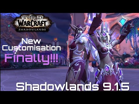 [New] Customization options!! | World of Warcraft 9.1.5 | Shadowlands