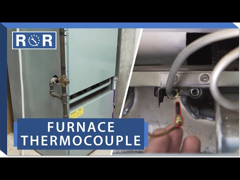 Furnace thermocouple repair and replace