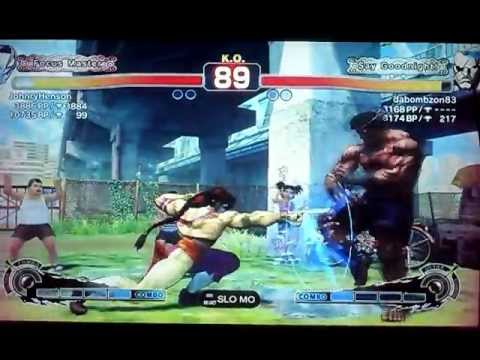 JohnryHenson (Vega) Vs dabombzon83 (Sagat)