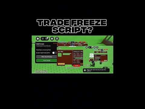 Grow a garden trade freeze script 💀 #growagardenscript #roblox #growagarden