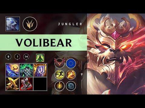 Volibear Jungle vs Diana - EUW Grandmaster Patch 26.01
