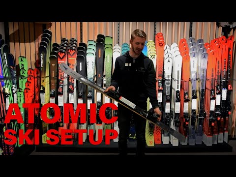 Dominik präsentiert: Den Atomic Redster Q9 Ski und den Atomic Hawx Prime 130 Skischuh