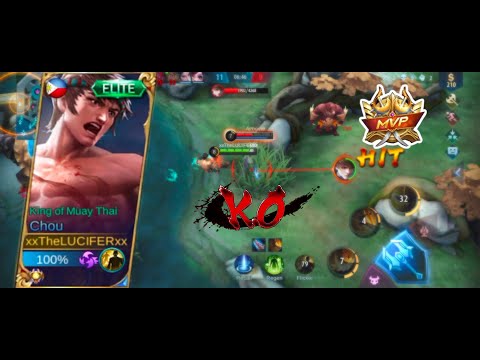 CHOU GAMEPLAY | MVP CHOU | CHOU BEST BUILD