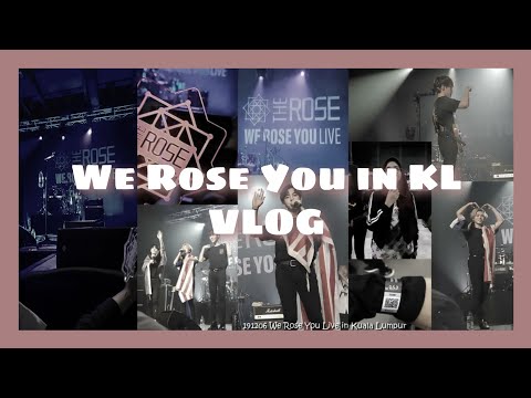 VLOG | EP. 1 We Rose You Live in Kuala Lumpur | Aliah Khairi