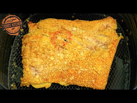 How to make perfect Pork Crackling in an Air Fryer