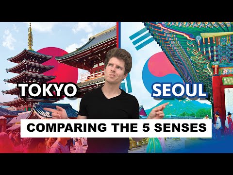 Tokyo 🇯🇵 vs Seoul 🇰🇷 | Comparing the Senses