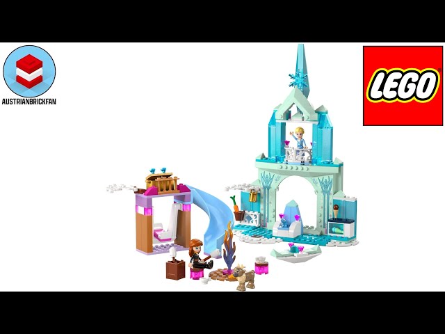 Vídeo relacionado con LEGO | Disney Frozen Castillo Helado de Elsa, Palacio de Princesa de Juguete, 2 Figuras de Animales y Mini Muñecas de Elsa y Anna, Regalo de Cumpleaños para Niñas y Niños de 4 Años en Adelante 43238