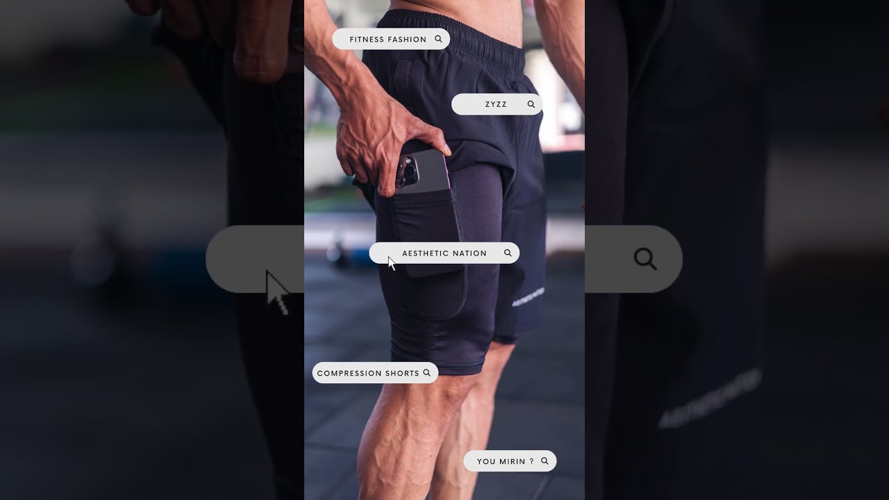 The Boss Of Compression Shorts In India - Aesthetic Nation