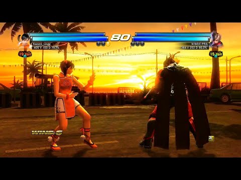09 Xiaoyu y Miharu ( Kazumi) VS Lars Heihachi - Tekken tag Tournament 2 Online ( Uchiha x24 ) PS3