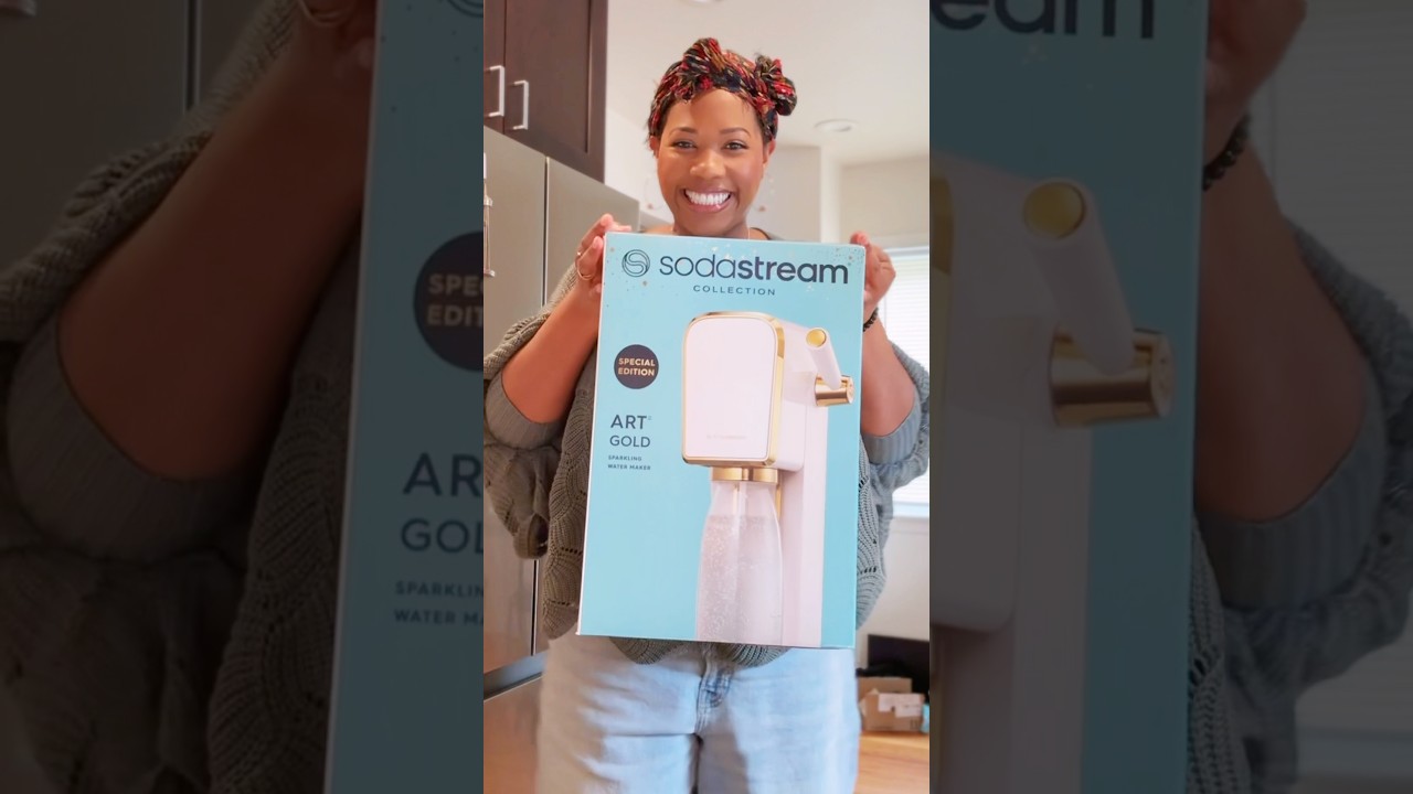 #sodastream #sparklingwater #kitchengadgets