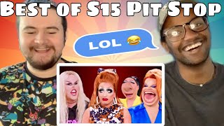 best of drag race pit stop s15  REACTION