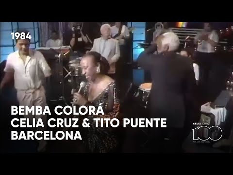 Celia Cruz and Tito Puente - Bemba Colorá live from Barcelona (1984)