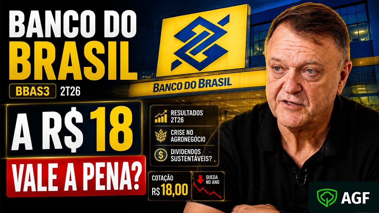 BANCO DO BRASIL (BBAS3) A R$18,00: É HORA DE COMPRAR?