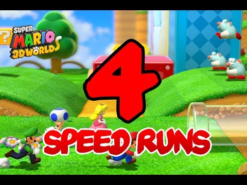 Super Mario 3D World 4 Speedruns