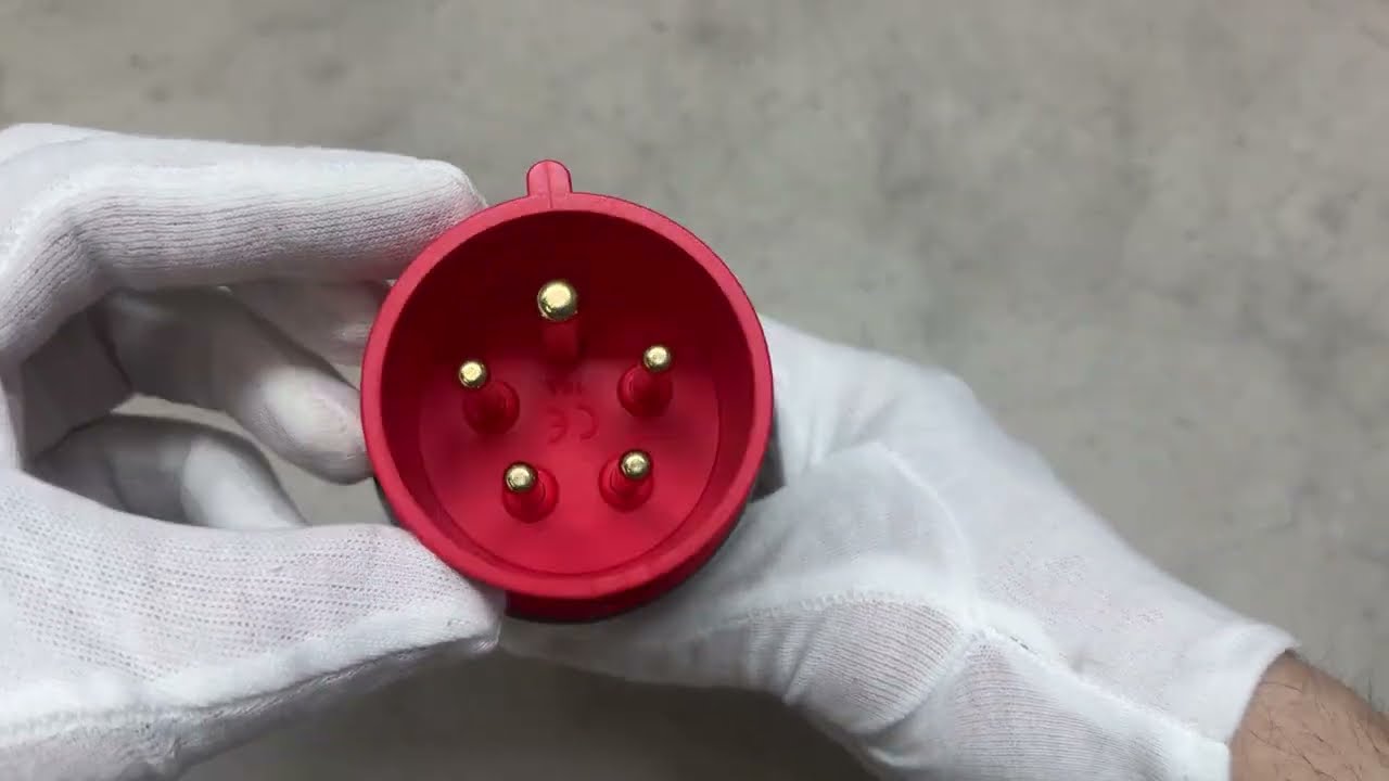 Вилка переносная 380V 5х16A полиамид IP44 Bemis BC1-1505-2011 3P+E+N