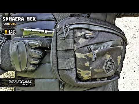 M-Tac сумка Sphaera Hex Hardsling Bag Gen.II Elite Multicam Black/Black (черный мультикам)тактическая - фото 1 - id-p1864246838