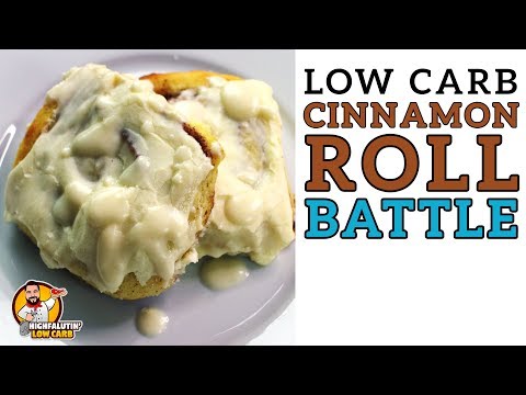 Low Carb CINNAMON ROLL BATTLE - The BEST Keto Cinnamon Rolls Recipe!