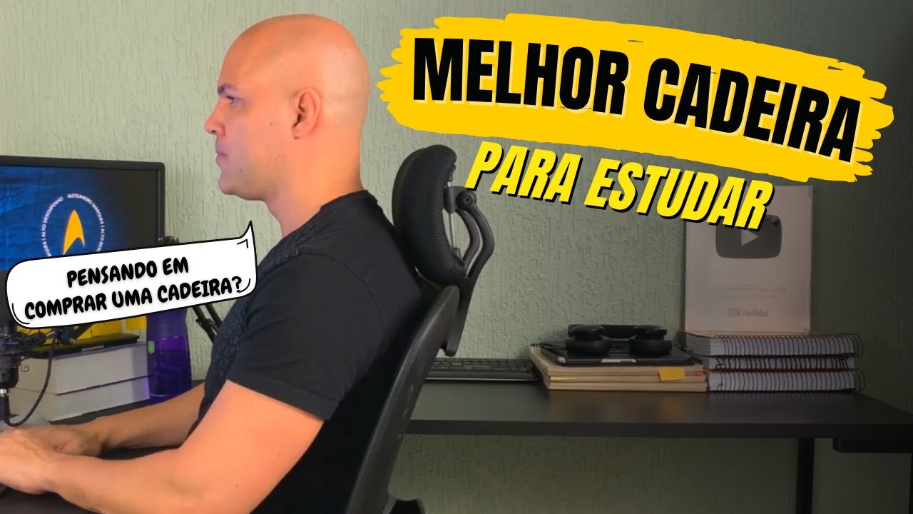 A melhor cadeira para estudar | com dicas de cadeiras para você comprar