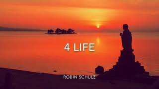 【洋楽 和訳】4 Life - Robin Schulz (Lyrics)