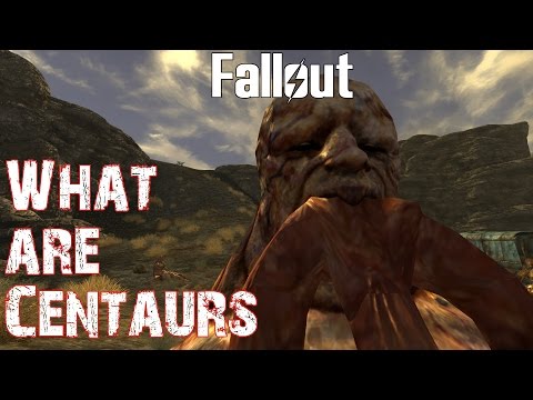 Theories, Legends and Lore: Fallout Universe- Centaurs