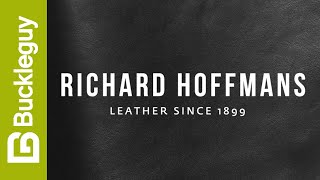 Richard Hoffmans Leather, Paris | Black | Full Grain Leather Demo