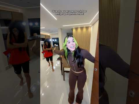 Acho que ela gostou delas