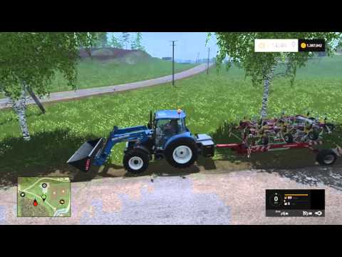 Farming simulator 2015 Sosnovka Ep 6 silage part 2