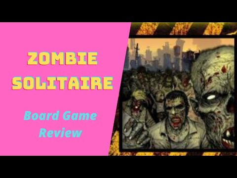 Zombie Solitaire - Solo Adventure review