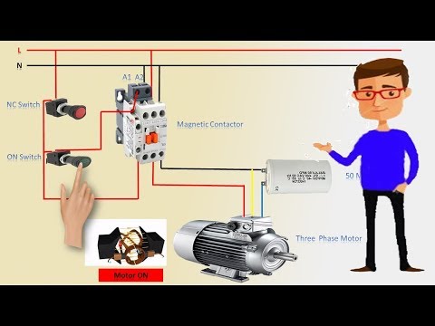 3 Phase motor With Single Phase power Supply motor Running | 3 phase Motor | Earthbondhon
