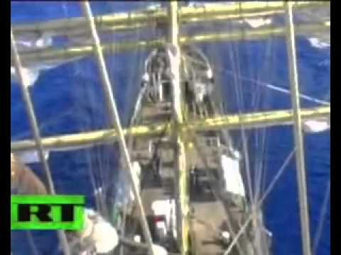 Film about barque "Kruzenshtern". Фильм о барке "Крузенштерн"