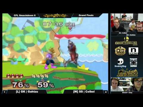 CFL Smackdown 10/25 - SS Colbol vs GK Gahtzu - Melee Grand Finals