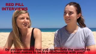 Appreciating Men's Sacrifices - Interviewing Beach Girls