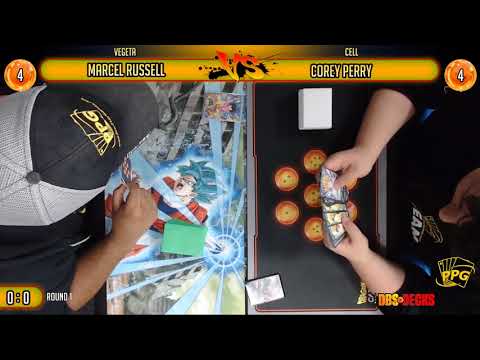 DBS TOP Case Tournament R1 - Marcel Russell (Vegeta) v Cell Universe 2
