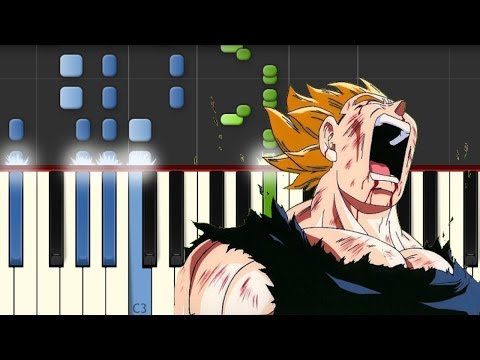 Dragon Ball Z / Cancion Triste / Piano Tutorial / Notas Musicales Video