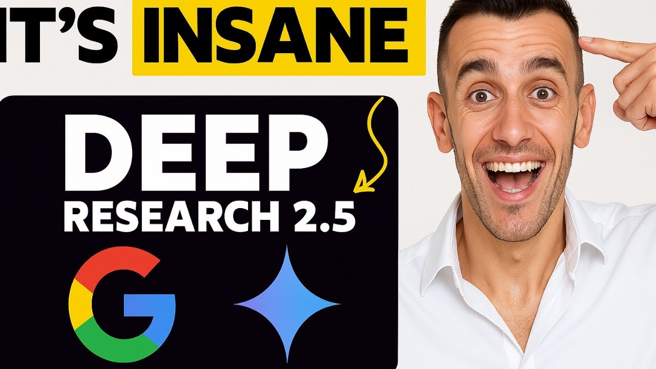 NEW Google 2.5 Deep Research Agents Update 🤯