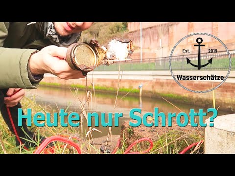 Heute nur Schrott beim Magnetfischen..