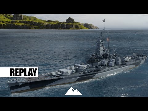 MASSACHUSSETTS, eines der besten Sek Schiffe auf T8 - World of Warships | [Replay] [Deutsch] [60fps]