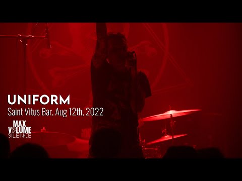 UNIFORM live at Saint Vitus Bar, Aug. 12th, 2022