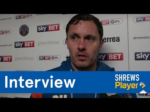 INTERVIEW | Paul Hurst post Oldham Athletic (H) - Town TV