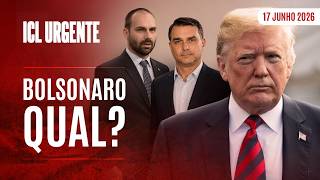 TRUMP CONFUNDE IRMÃOS BOLSONARO AO COMENTAR CONDENAÇÃO DECIDIDA PELO STF - ICL URGENTE - 17/06/26