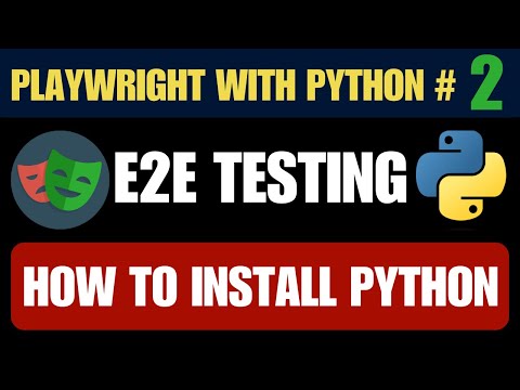 Playwright With Python 2 How To Install Python