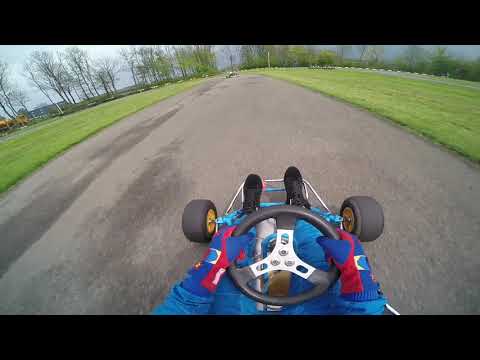 180428 RR76 Ulrum Dino Amstelkart / DAP T90 2nd heat Classic Kart Weekend
