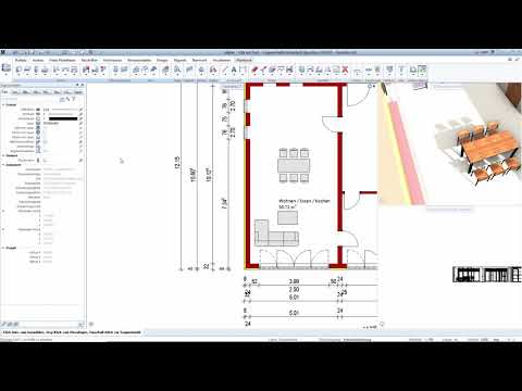Zuerst das Werkzeug oder das Bauteil in Allplan wählen